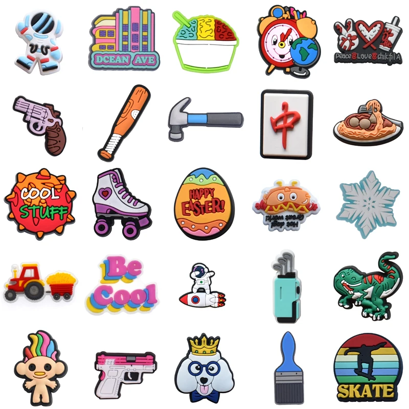 

Kids Boy Set Jeans Decorations for Crocs Para Pins Wholesale Bulk Shoe Charms Men Packs Gifts Girl Shoes Accessories Women Charm
