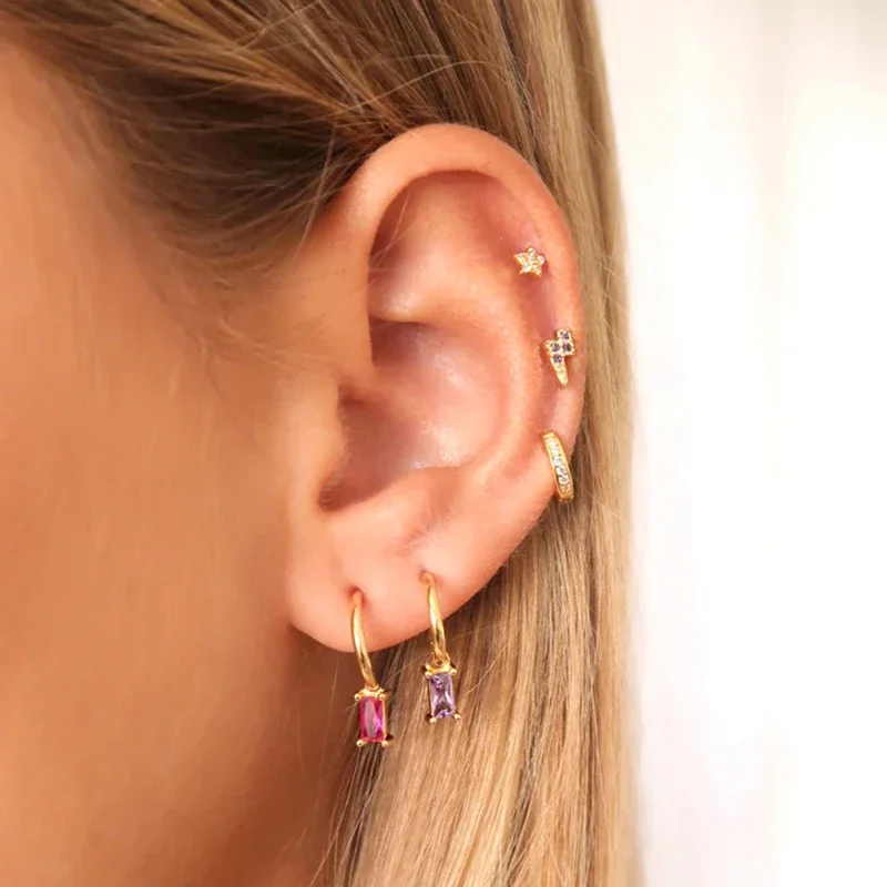 Рисунок 4 - Женские серьги-гвоздики из серебра