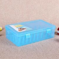 42 axis sewing threads box thread bobbins empty sewing reel box sewing box transparent needle wire storage organizer containers