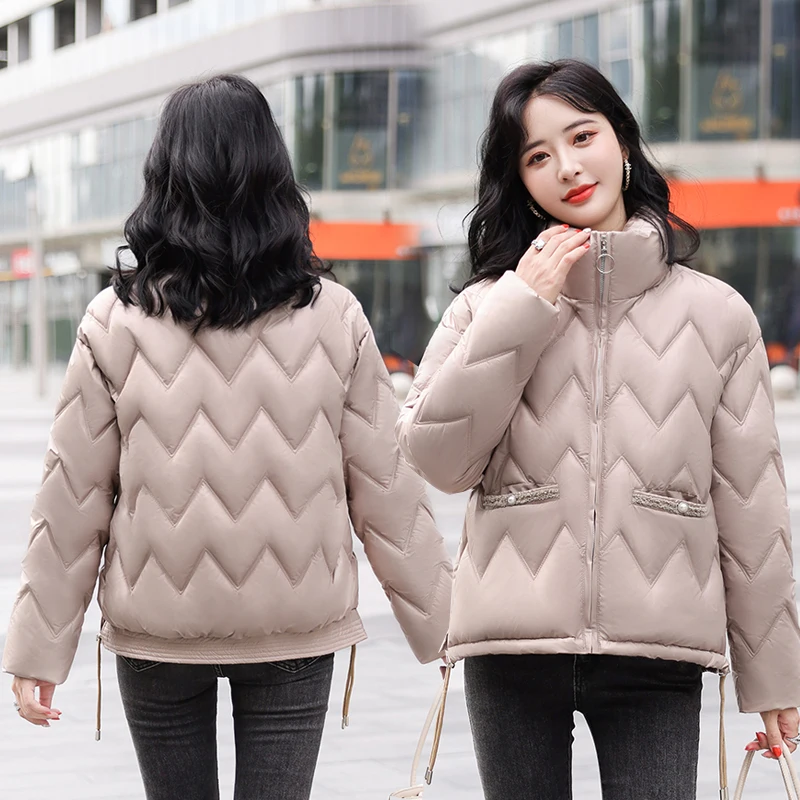 Women's Winter Jacket Coats Thick Down Cotton Padded Overcoat Female Fashion Waterproof Snow Parka Woman Windbreaker Jackets