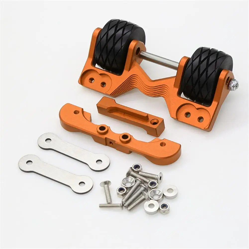 

Rc Car Rear Wheel Aluminum Alloy Adjustable Angle Wheel Upgraded Parts Compatible For 1/10 Maxx 89076