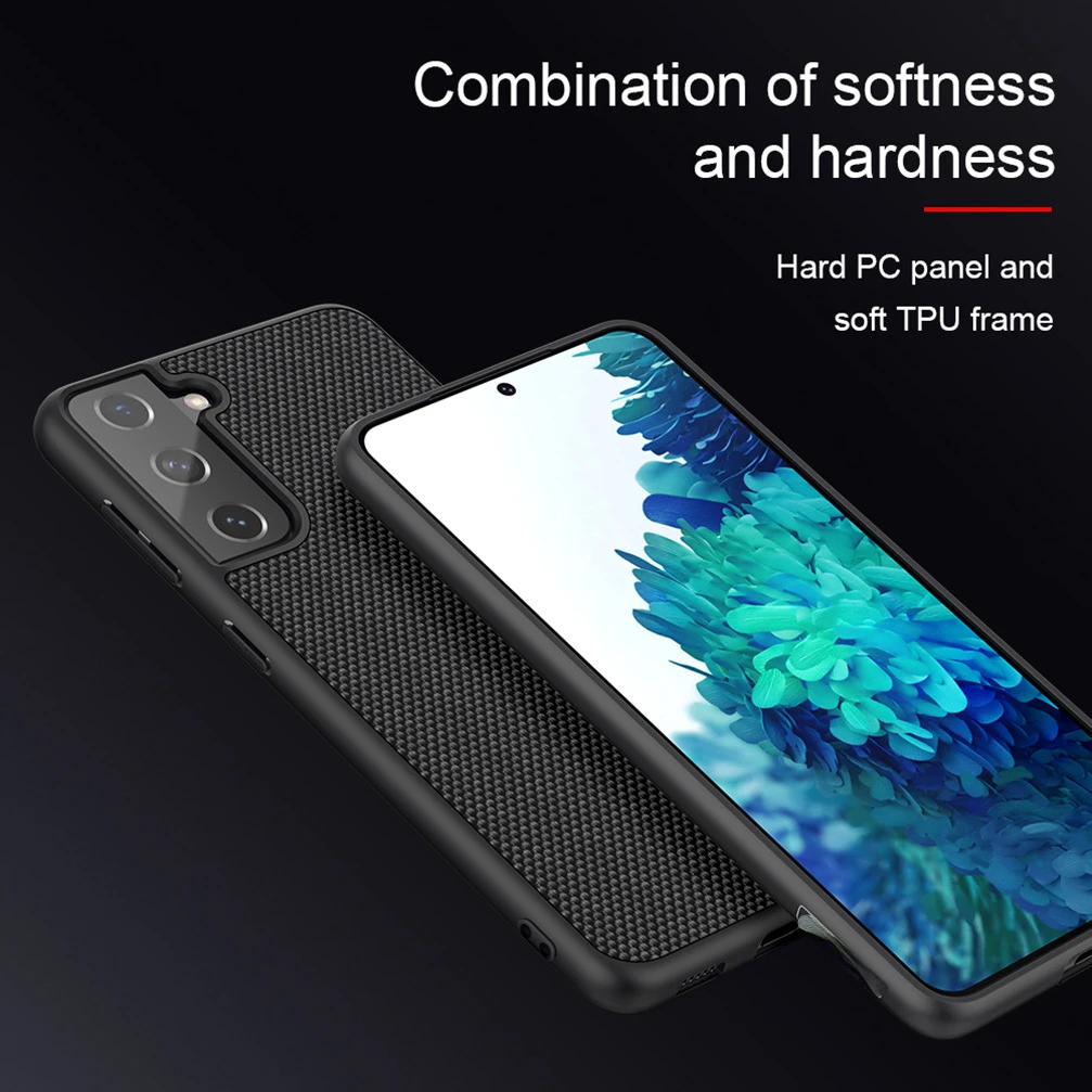 

Samsung Galaxy S21 Case Nillkin Textured Business Nylon Fiber Material weaving Cover For Samsung S21 Ultra Case