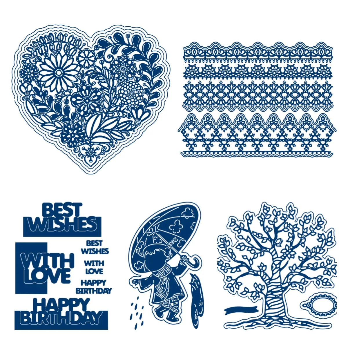 

Tree Of Life Floral Beauty Metal Cutting Dies Craft Embossing Make Paper Greeting Card Making Template DIY Handmade 2022 New
