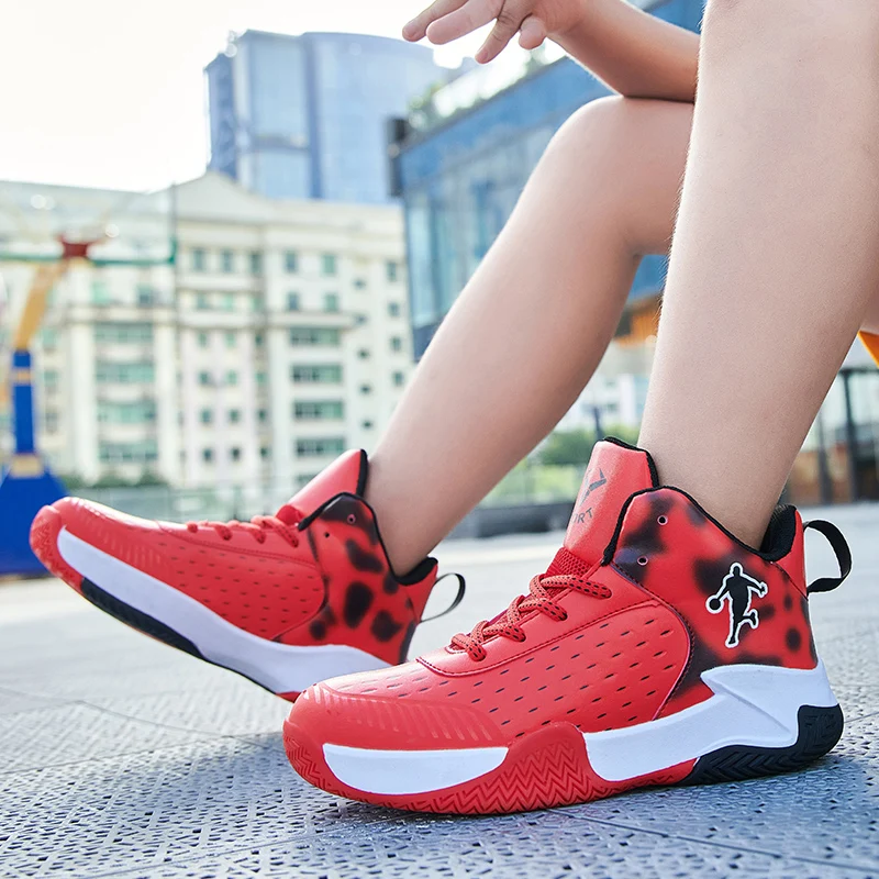 Basketball Shoes for Girl 2022 Children's Basket Sneakers Fashion Casual Sports Shoes for Boys High Quality Running Kids Shoes