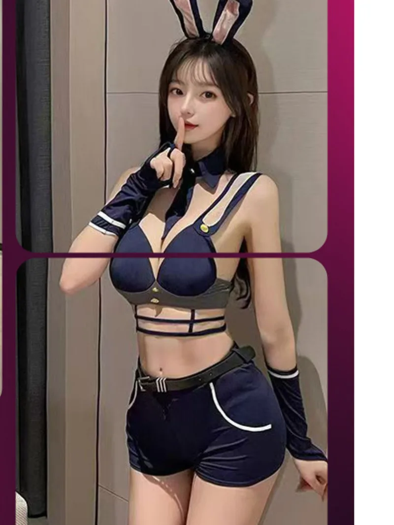 Кролик аниме косплей 2024 новая сексуальная униформа искушение горячий SM флирт