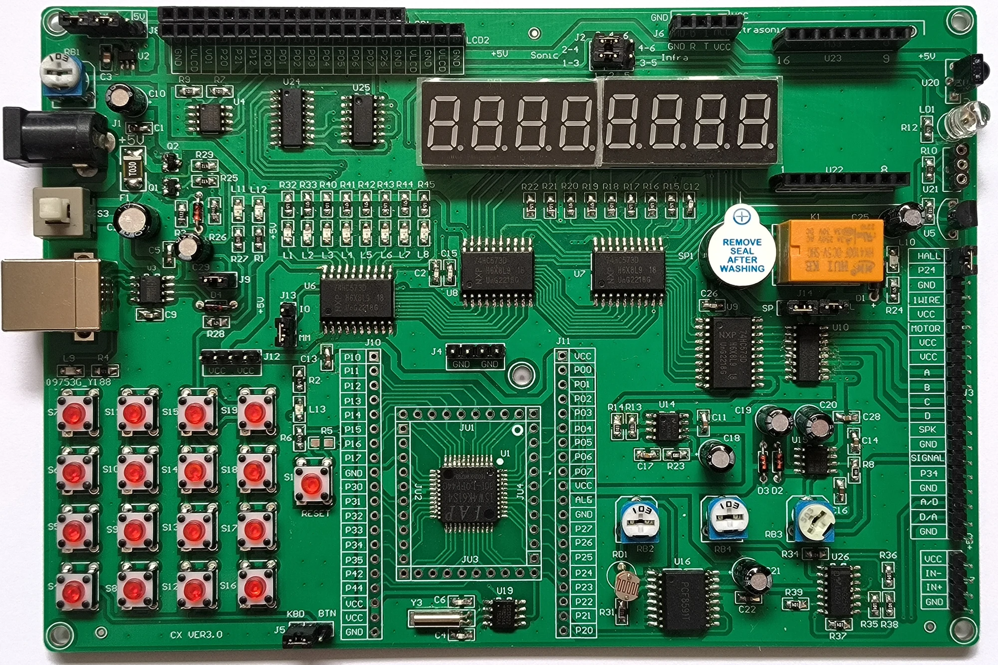 Плата разработки микроконтроллера с одним чипом IAP15F2K