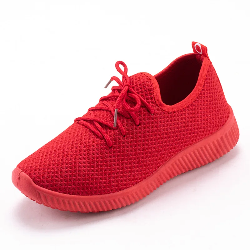 

Ladies and Men's Breathable Mesh Casual Shoes Running Flat Sneakers Lightweight and Comfortable Shoes 2022 Platform Sneakers
