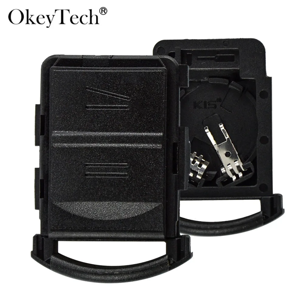 

Okeytech высококачественный чехол для ключа с двумя кнопками для Opel Vauxhall Corsa c Марка Meriva Astra h j g d Combo с/без держателя аккумулятора