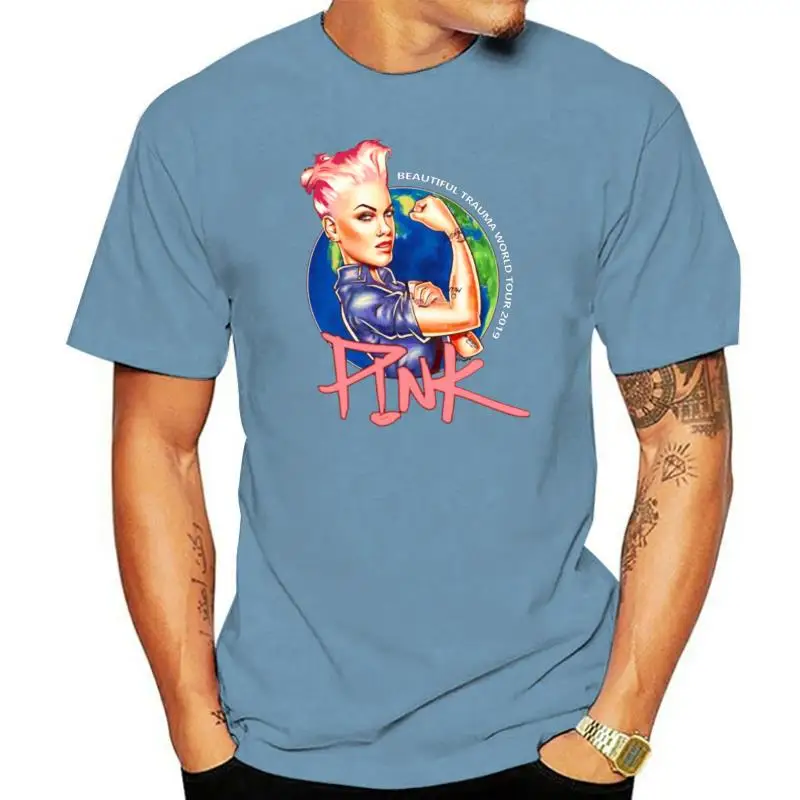 Футболка P Nk World Tour 2023 футболка Trauma Badung черно-темно-синяя для мужчин и женщин