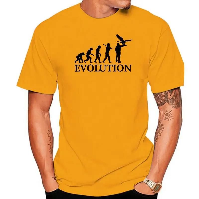 

Falconry Evolution Of Man Top Piu Nuovo Modo di Maniche In Cotone di Modo personalizato Magliette, толстовки, свитшоты