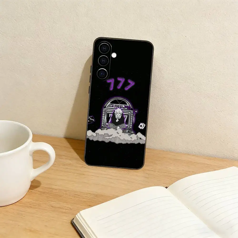 Чехол для телефона Kinji Hakari Jujutsu для Samsung Galaxy A73, A72, A71, A70, A53, A52, A51 и других моделей, мягкий черный чехол (art.: 3920d9bbf3ec0) - 3920d9bbf3ec0