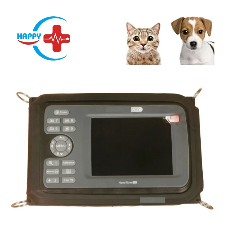 

HC-A033V Advanced 5 Inch Palm Veterinary Handheld Ultrasound Scanner,Animal Portable Scanner Ultrasound