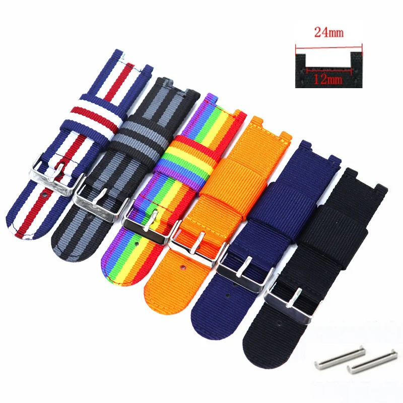

Nylon Watchband For SGW100 GW-3000B GW-3500B Sport Steel Buckle Watch Strap For GWA1100 1000 GW-4000 Watch Bracelet Belt Band