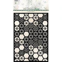 2022 arrival geometric pattern stencil diy scrapbooking paper greeting cards making photo album diary dcoration coloring molds