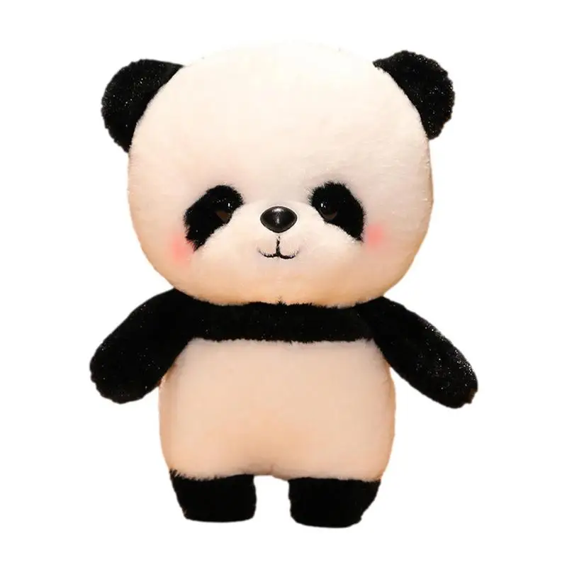 

Мягкая Плюшевая Милая панда из натурального материала, Мультяшные плюшевые игрушки, игрушка-панда, не выцветающая, Реалистичная милая плюшевая игрушка-панда