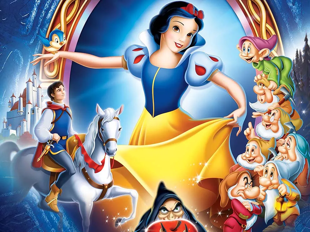Ceny Disney śnieżka Tło Urodziny Dzieci Dziewczyny Księżniczka Kwiaty Na Przyjęcie Dzieci Dekoracja Kreskówkowa Tła Fotografia