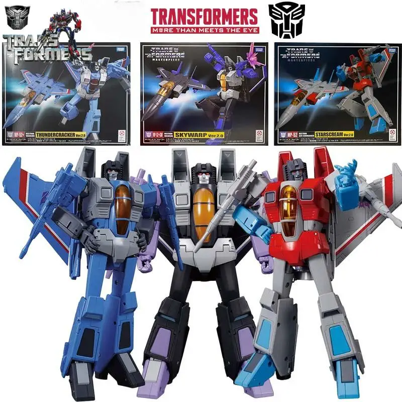 

В покупке оригинальные Трансформеры Ko Mp52 starcry Mp52 + Thundercracker Skywarp экшн-фигурка детская игрушка подарок коллекция