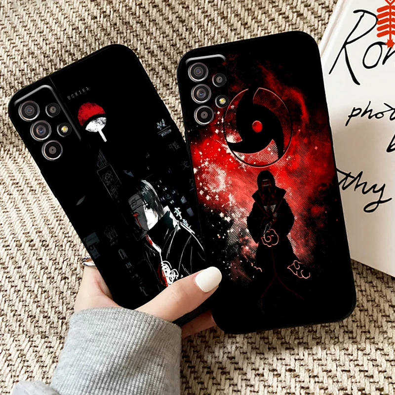 

Japan Akatsuki Uchiha Itachi Case For Samsung Galaxy A11 A12 A21 A21S A22 A30 A31 A32 A50 A51 A52 A70 A71 A72 5G Phone Case