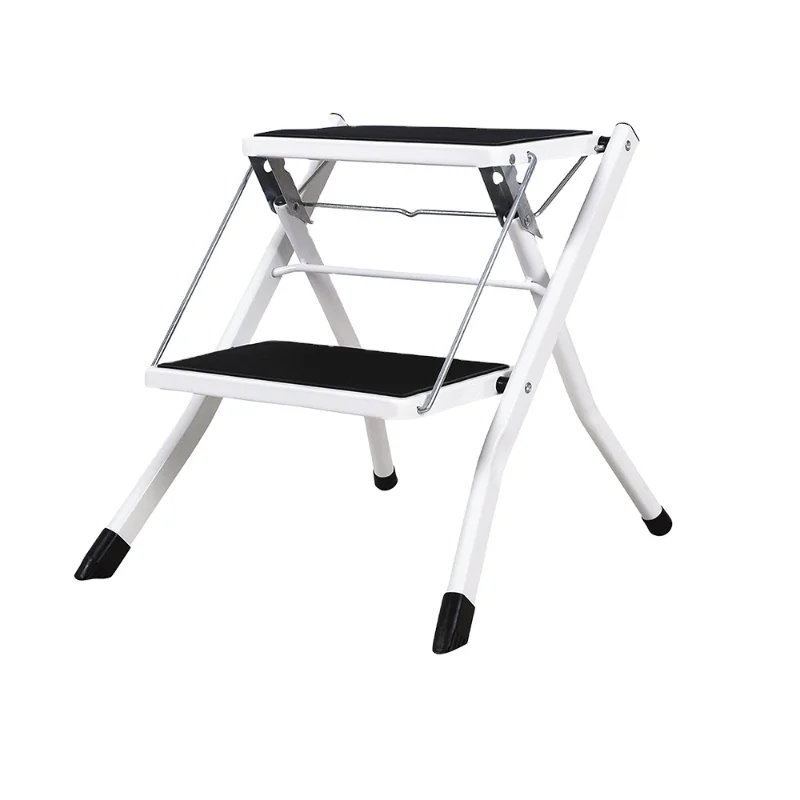 

Household 2 Step foldable easy store step ladder and chair combination step ladder steel