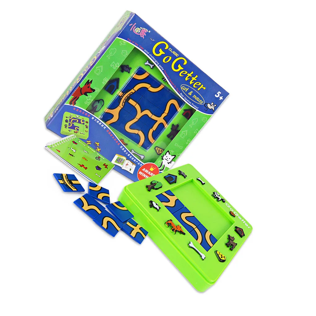 

Игрушка Кот мышь легкая настольная игра милые Мультяшные Пазлы износостойкие водонепроницаемые детские развивающие игрушки