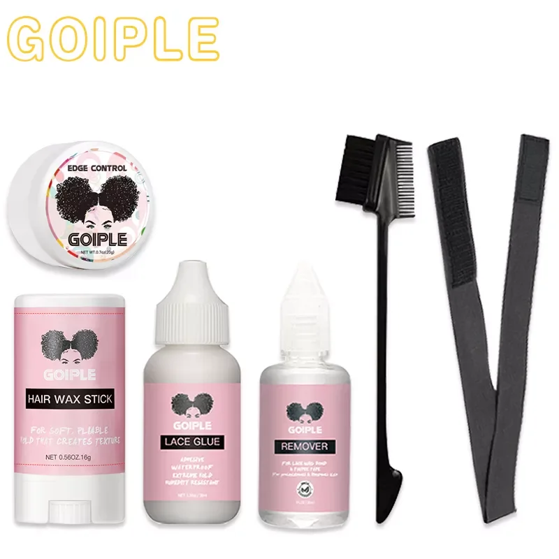 

NEW2023 Wig Adhesive Hair Lace Glue Remover Small Size Hair Wax Stick for Wig Hair Edge Control Travel Gel Size Kit