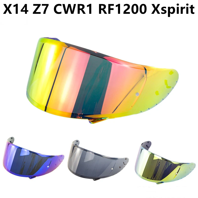 Motorcycle Full Face Helmet Visor Lens Case For SHOEI X14 X-14 Z7 CWR-1 NXR RF-1200 X-Spirit 3 Helmet Visor For SHOEI Visor Mask