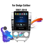Автомагнитола 4G Carplay Android для Dodge Caliber 2007-2010, Автомобильный мультимедийный плеер с экраном 9,7 дюйма Тесла, GPS-навигатор, стерео головное устройство