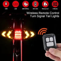 rear lamp smart bicycle wireless remote turn signal lights bike led taillight easily installation personal bicycle parts