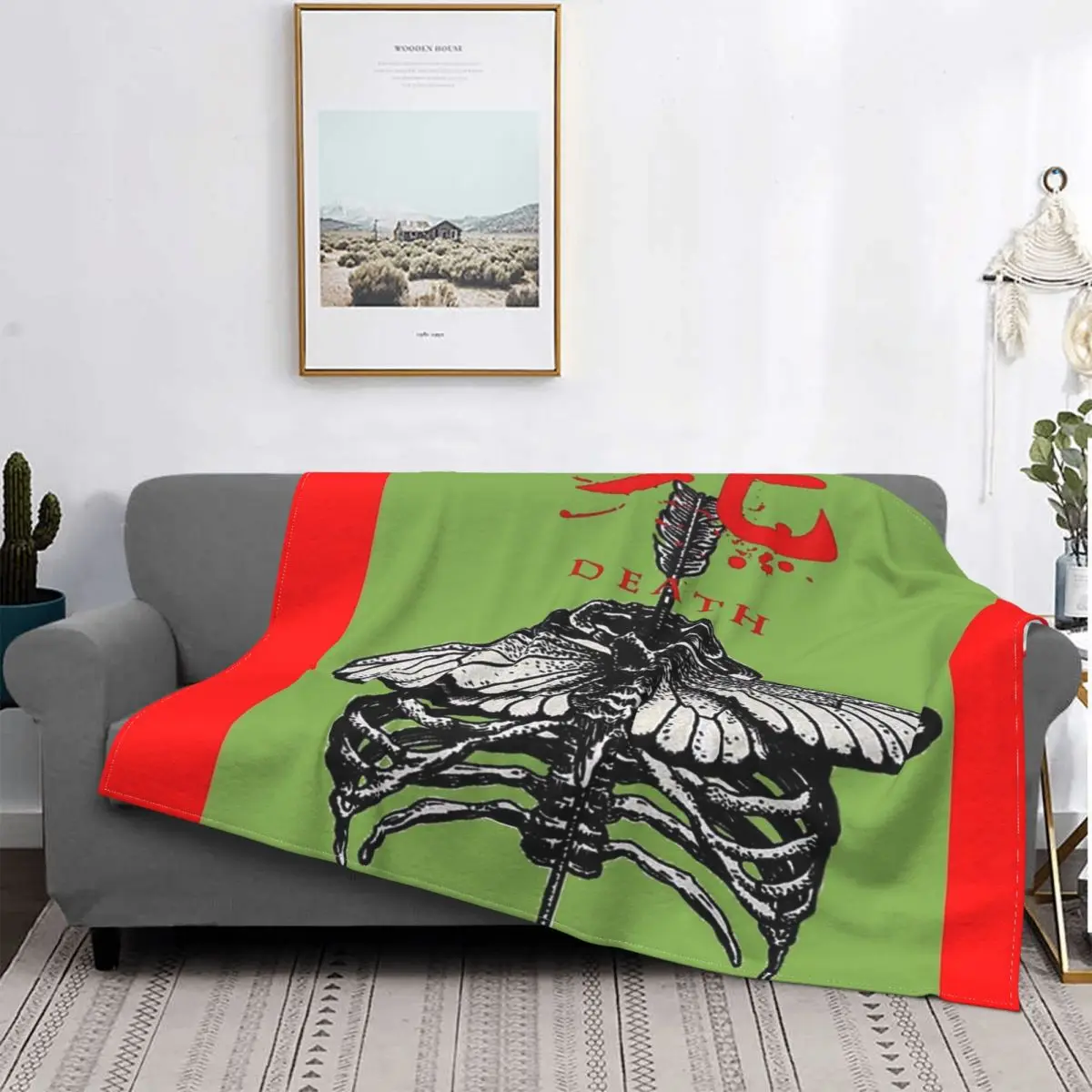

Manta de mariposa y esqueleto, кубические кубики для cama, cobertor double, manta