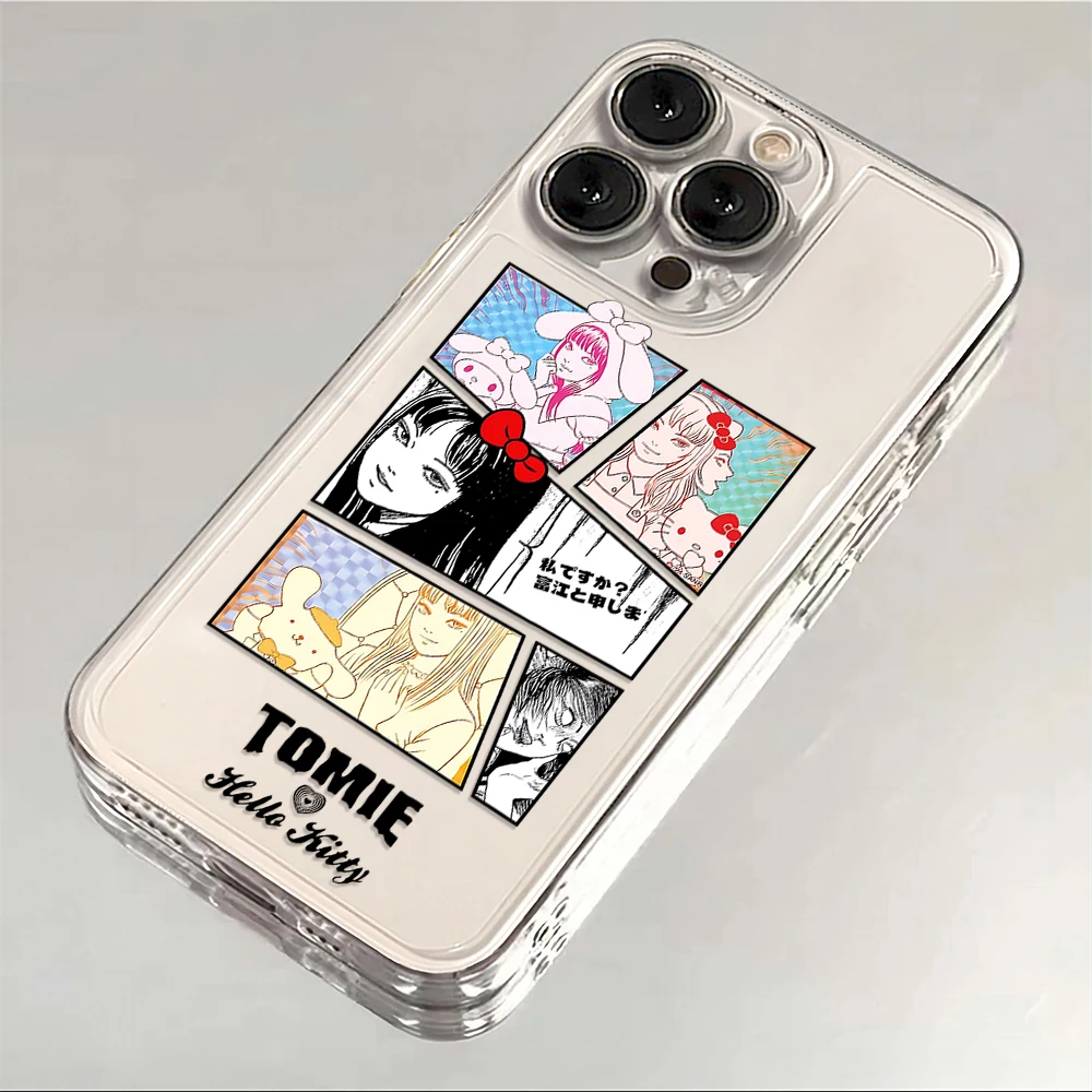 Милый чехол для телефона Tomie Kawakamis Hellos Kittys Samsung S25 S24 S23 S22 S21 S20 S10 FE Note20 Note10 Plus Ultra Lite 5G