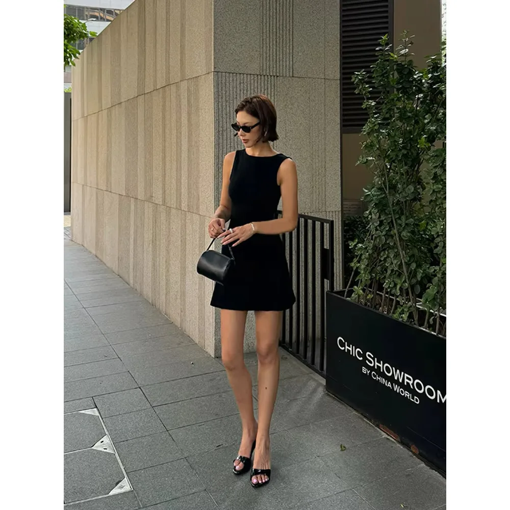 VanessaLab 2024 новое французское классическое платье со старыми деньгами и открытой