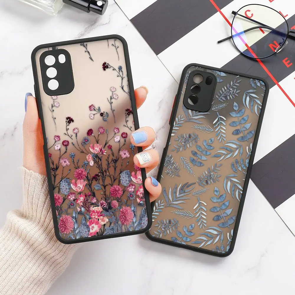 cane vine branch flowers shockproof phone redmi note 9 case for xiaomi redmi note 10 pro 11 9 8 7 9a poco x3 m3 m4 pro f3 case free global shipping