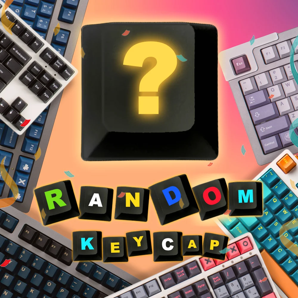 

DYE SUB Keycap Blind Box Cherry Profile GMK 8008 Olivia Arctic Merlin Jamon DMG Keycap Surprise Spree
