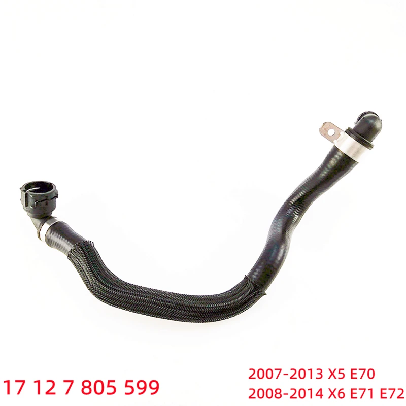 

Cooling System Rubber Hose Radiator Hoses For BMW X5 E70 X6 E71 E72 17127805599