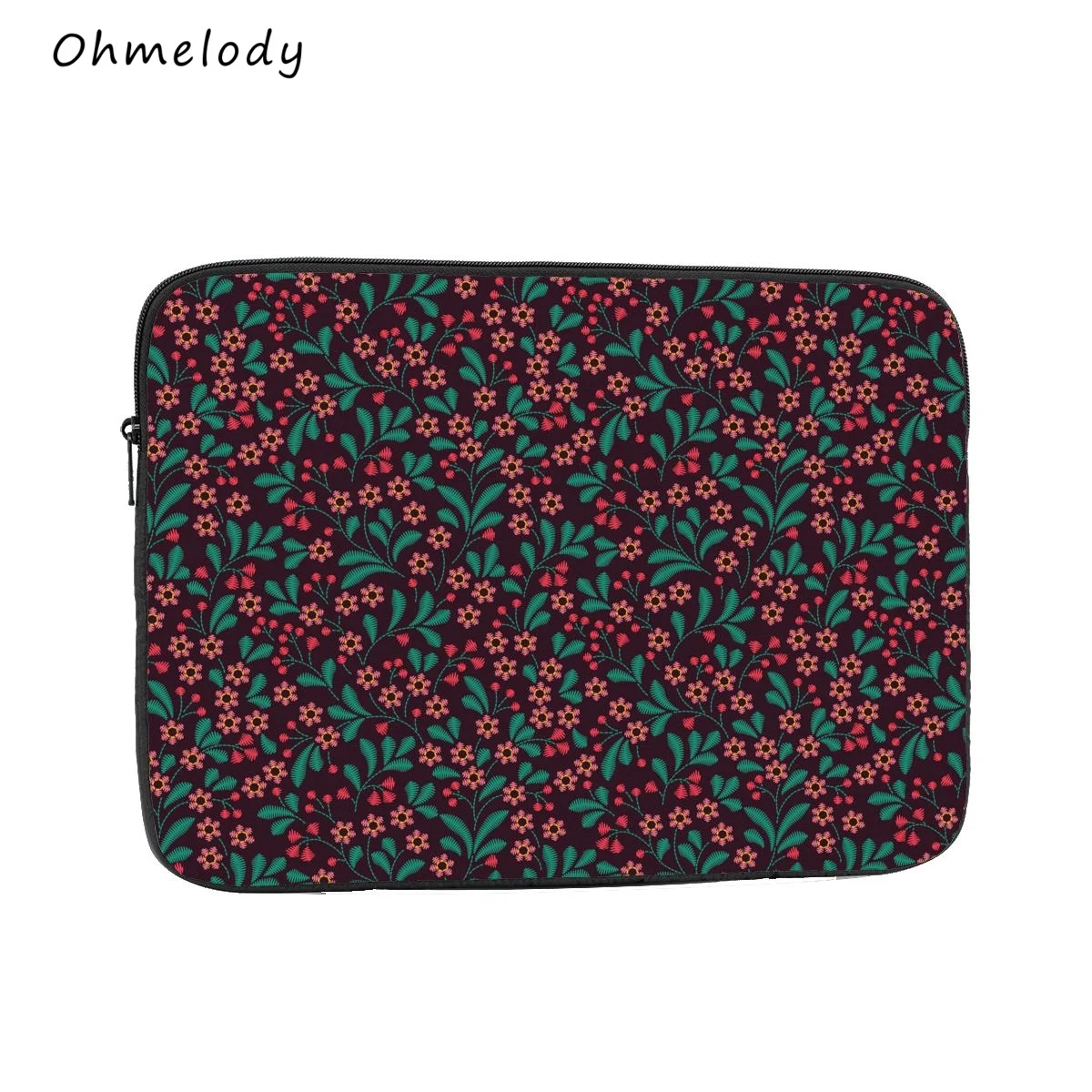 

Women's Laptop Bags for Macbook Air 13 15in 17in Notebook Sleeve Bags Floral PC Computer Pouch Bag Tablet iPad Cases 10in 12in