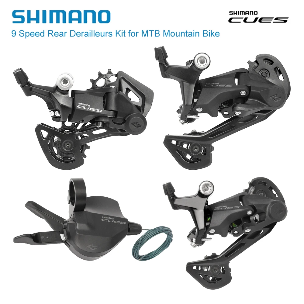 SHIMANO CUE U4000 9-скоростные переключатели для MTB Bike SL рычаг переключения передач RD U3020