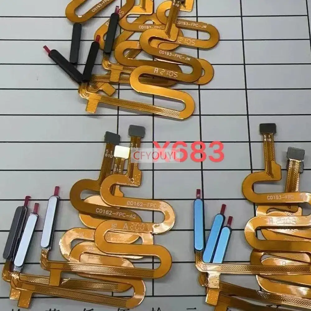 Кнопка Home Touch ID гибкий кабель для Infinix Note 8 X692 8i X683 оригинальный датчик отпечатков пальцев гибкий кабель