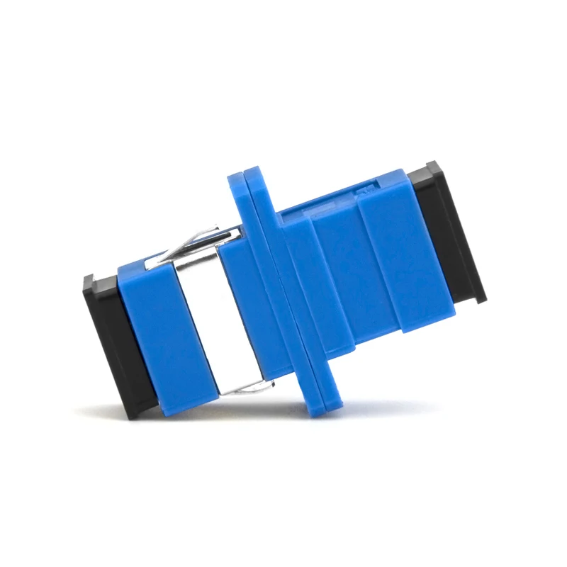 Low Loss SC-SC fiber optic adapter Simplex flange SC UPC coupler SC to SC Connector Fiber Optic Flange Attenuator 0.2dB