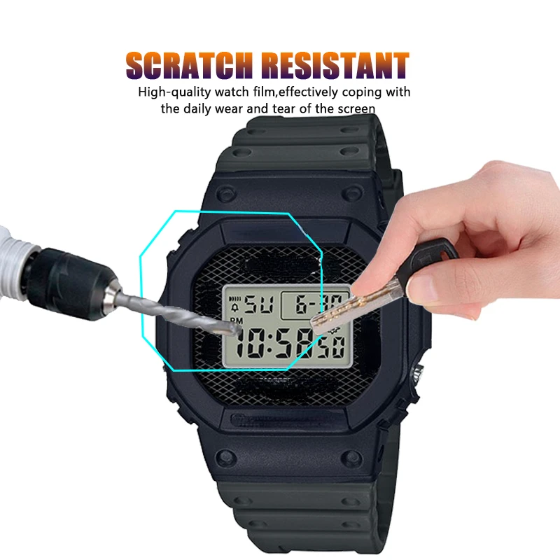2 шт. 9H закаленное стекло для защиты экрана Casio G Shock GXW-56 GX-56 GMW-B5000 GM-5600 GW-5035 GW-5000 с