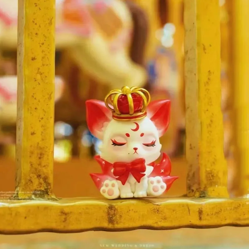 

Baby Fox Nine Tailed Little Fox Series Blind Box Action Anime Figures Cute Model Toys Birthday Gifts Caixas Supresas Guess Bag