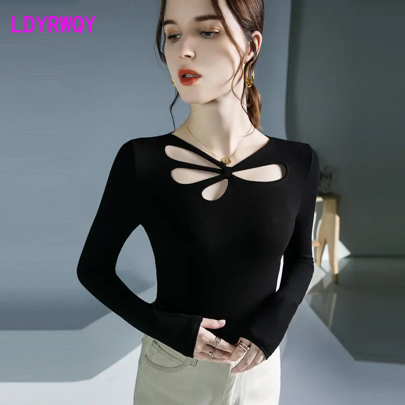 

Новая зимняя куртка с вырезом, ажурная рубашка, футболка