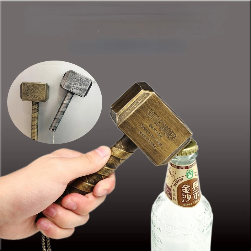 

Creative Shape Bottle Opener Hammer Beer Opener Personality Fun Bottle Opener Wine Set Gift