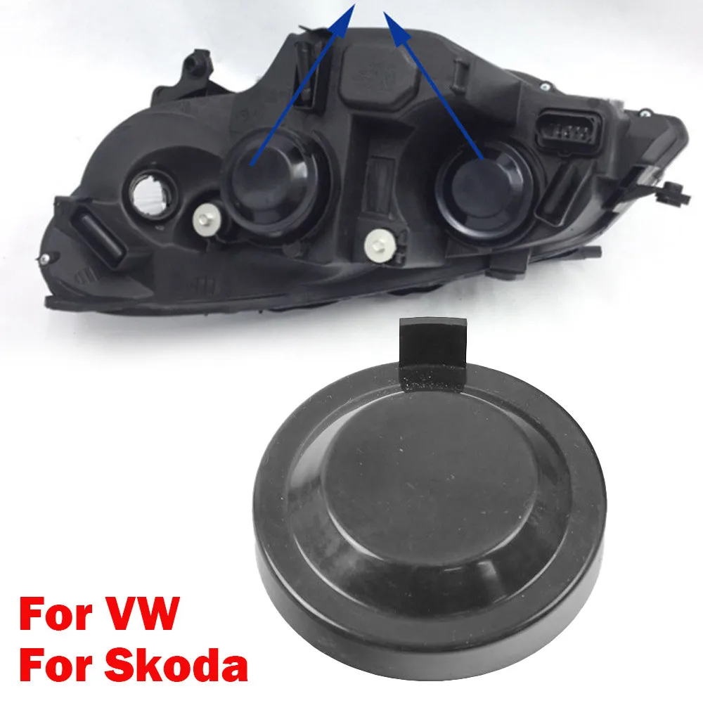 

6Q0941607D Seal Dust Cap Headlight Bulb Cover Waterproof Dustproof For VW Passat B6 B7 Polo 4 9N Touran Skoda Octavia 2 A5 Rapid