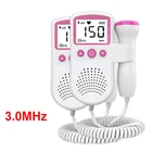 Допплер для ухода за ребенком, детектор сердечного ритма плода, ЖК-дисплей без радиации