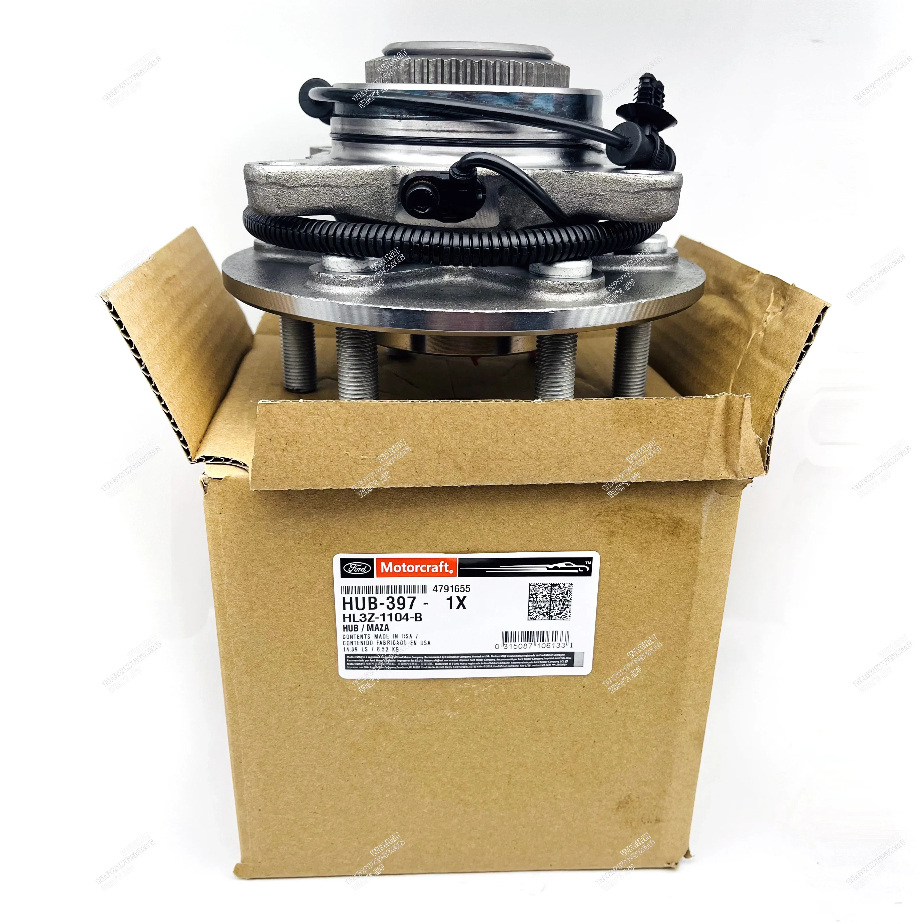 КОЛЕСНАЯ СТУПИЦА ПЕРЕДНЯЯ ДЛЯ 2009 F-150 9L3Z-1104-B 9L3Z1104B 515117