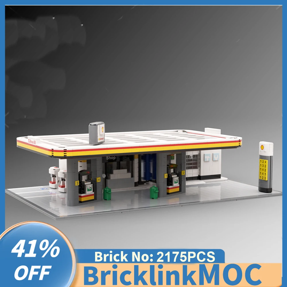 

2175 шт., Детский конструктор «Город»