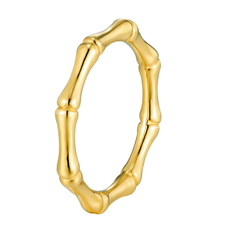 Лидер продаж тонкое качество изготовления бамбуковое кольцо из нержавеющей