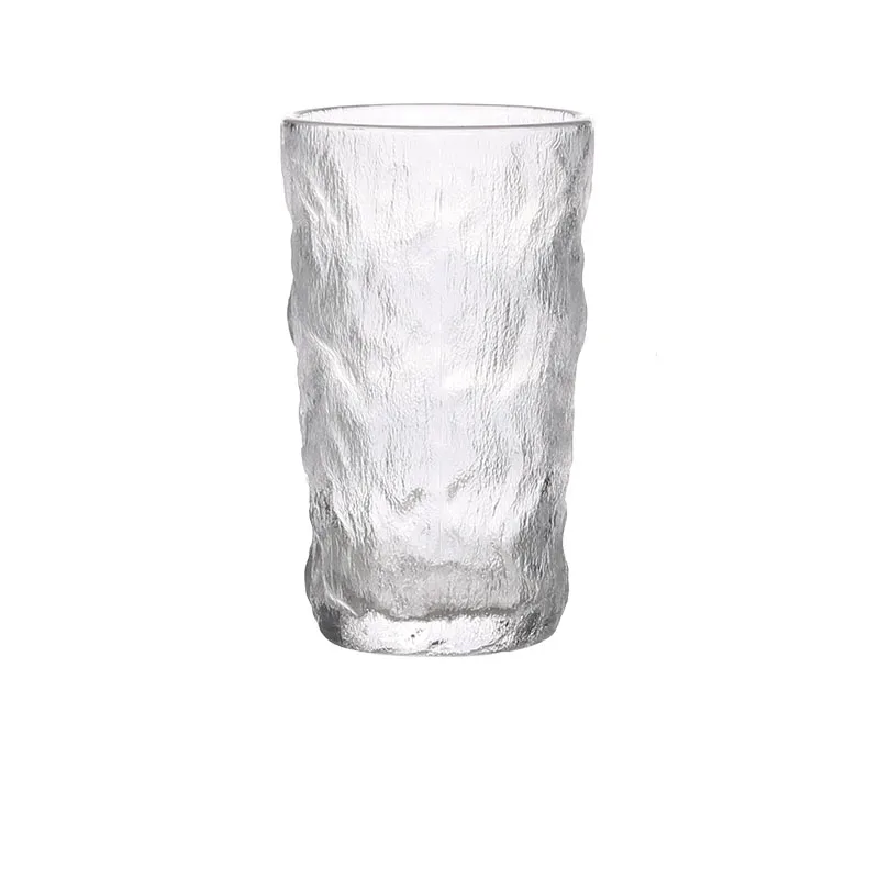 

Frosted Glass Modern Kitchen Round Crystal Glassware Whiskey Brandy Clear Glass Unique Vintage Mugs for Weddings or Modern Bars