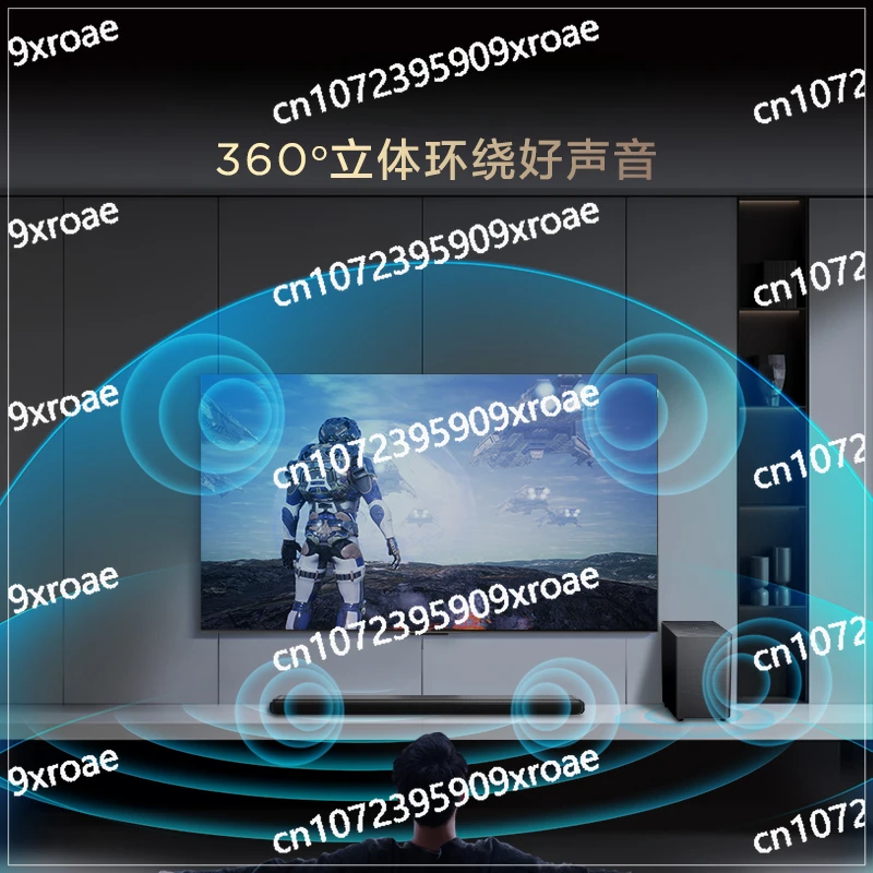 Whispering Wall S55H Atmos DTS Virtual: X220W Высокомощный независимый тяжелый бас