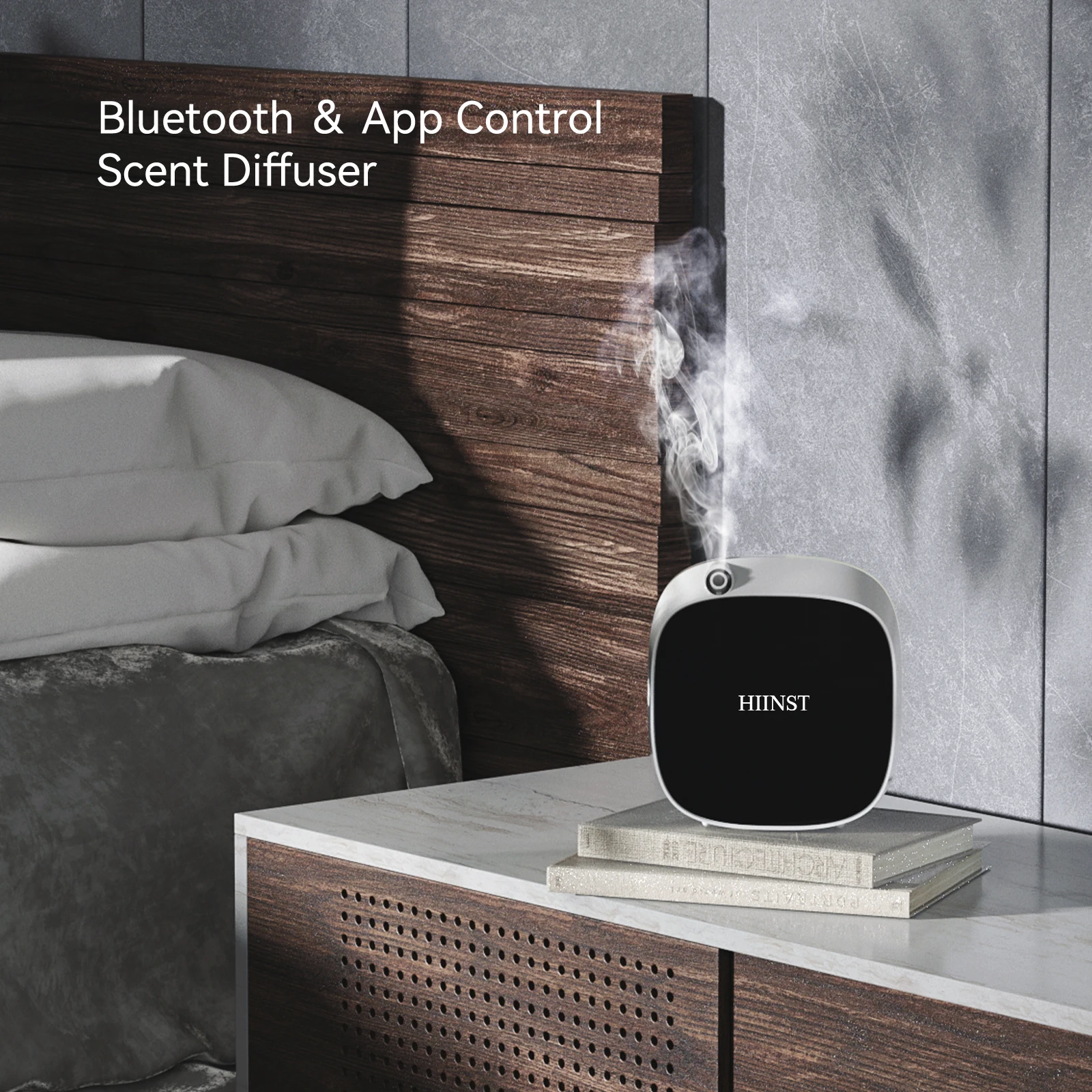 Aroma Diffuser With 3000ft³ Coverage Bluetooth & App Control Fragrance Diffuser Freshener Device For Home O